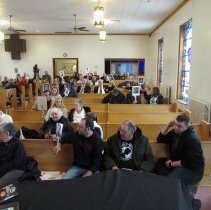 Honoring those men who have served and since passed with these signs.